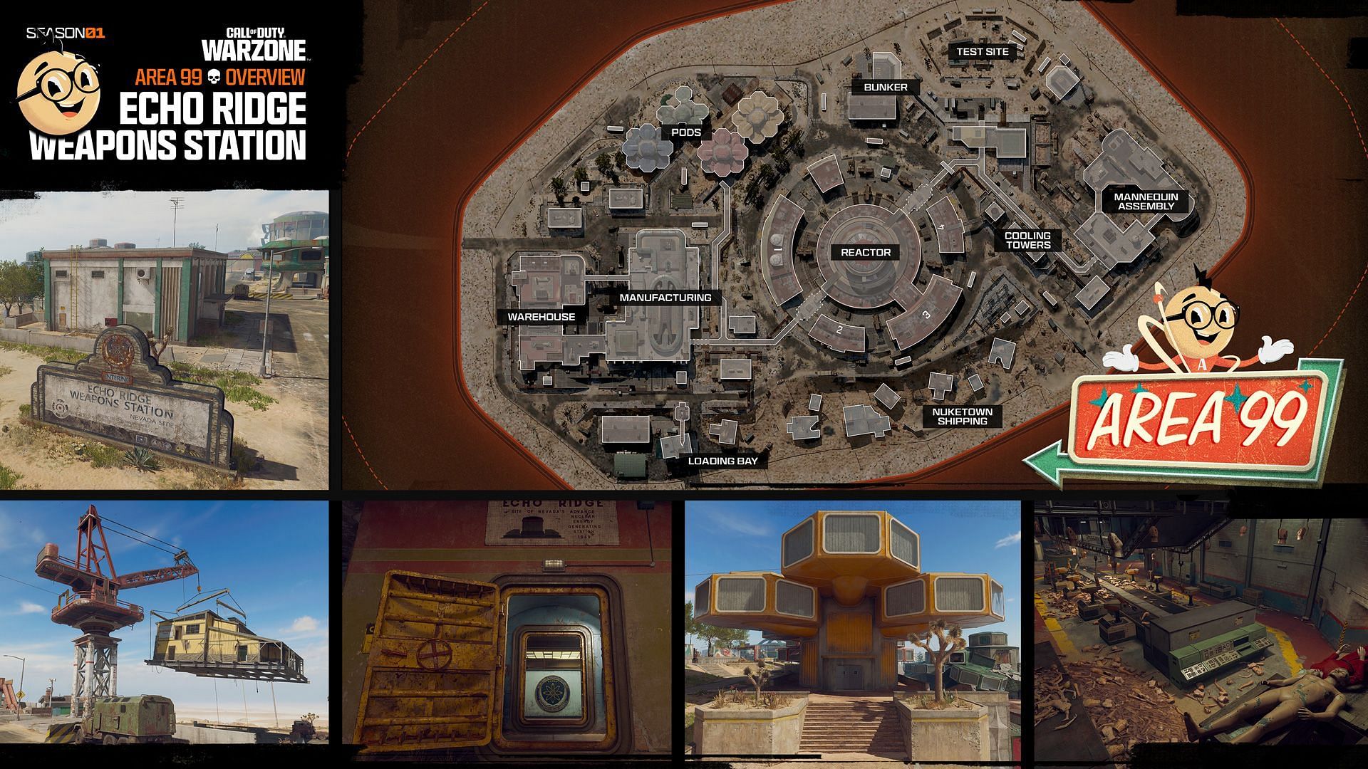 Area 99 in Warzone (Image via Activision)