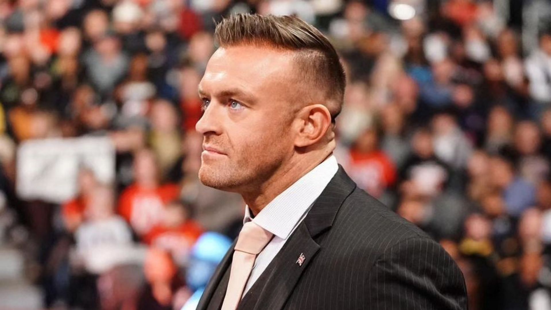 Nick Aldis performs on SmackDown [Photo credit: WWE]