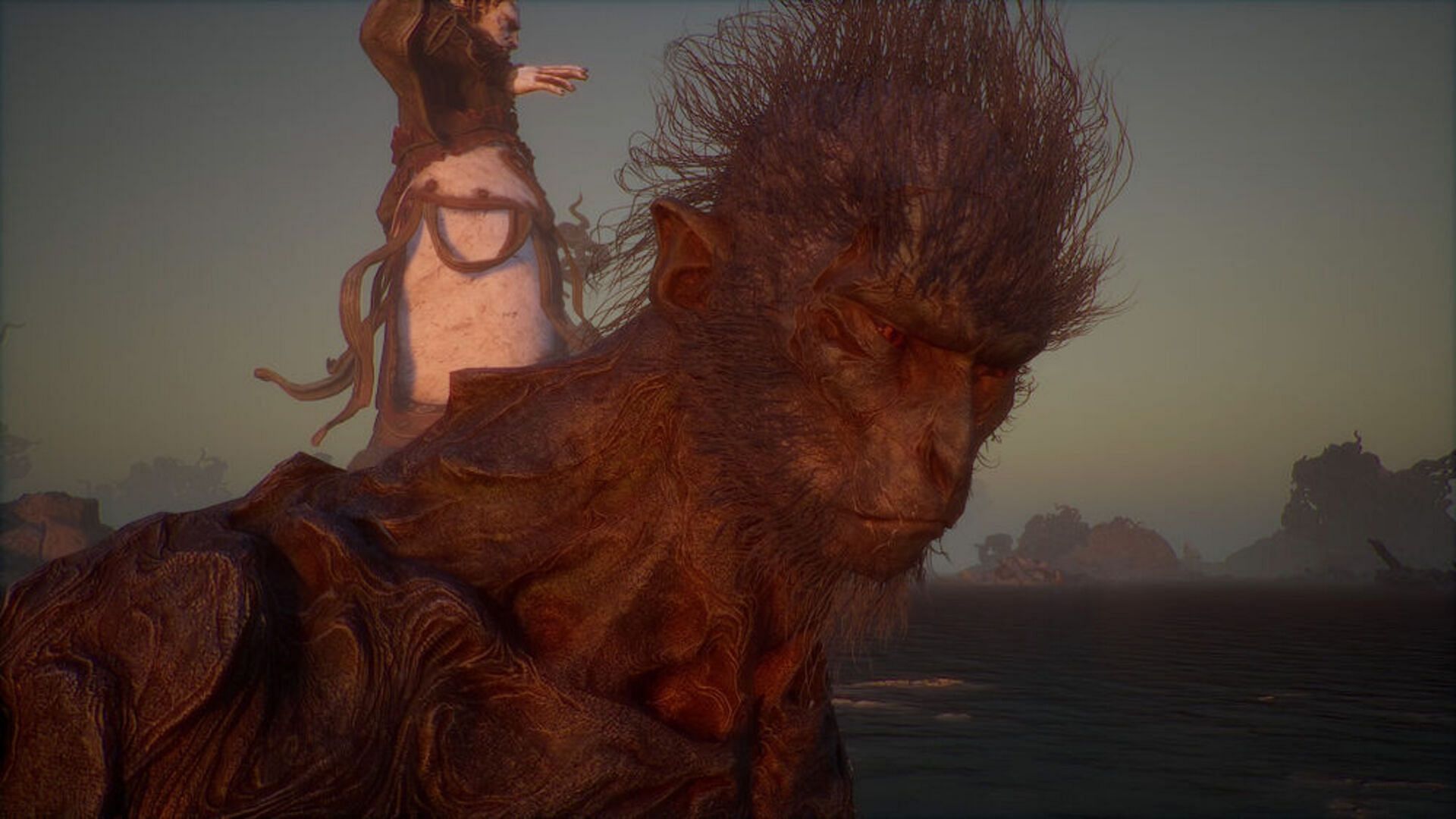 The Final Boss &quot;Stone Monkey&quot; in Black Myth: Wukong. (Image via Game Science)