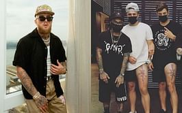 Where does Jake Paul have a gun tattoo and what does it mean?