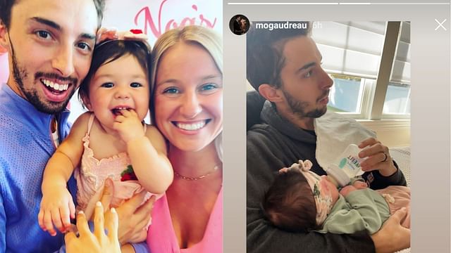 Madeliene Gaudreau shares emotional throwback picture of deceased husband with Johnny Gaudreau&rsquo;s daughter Noa