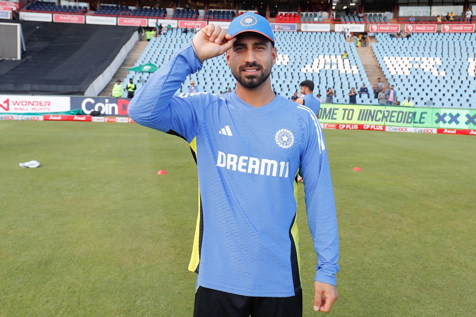 Ramandeep Singh. (Credits: BCCI Twitter)