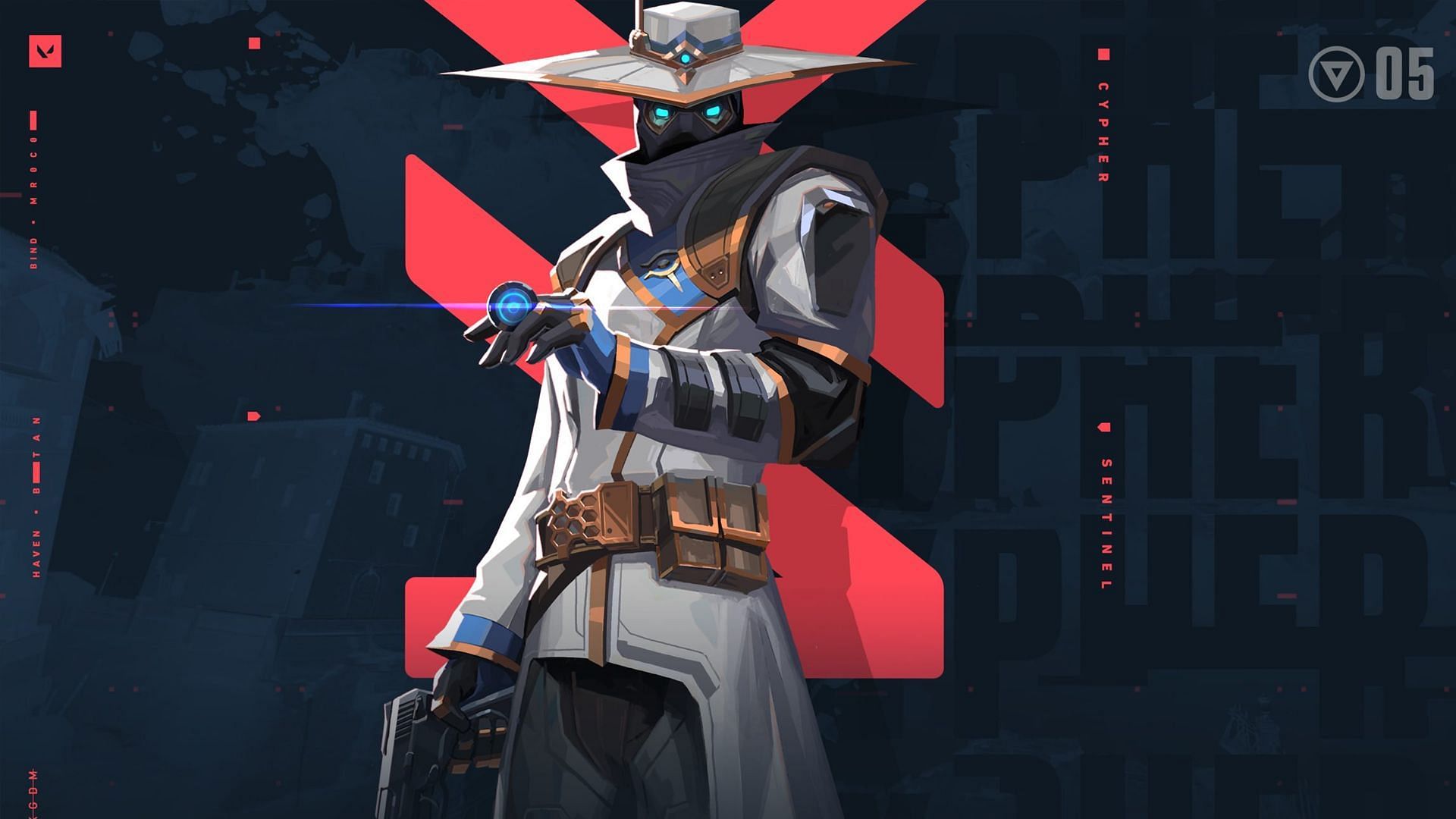 The Agent, Cypher (Image via Riot Games)