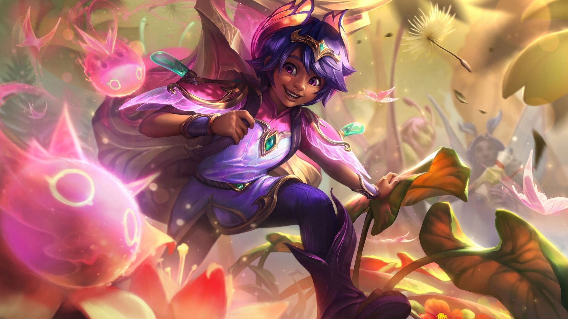 Faerie Court Milio in League of Legends (Image via Riot Games)