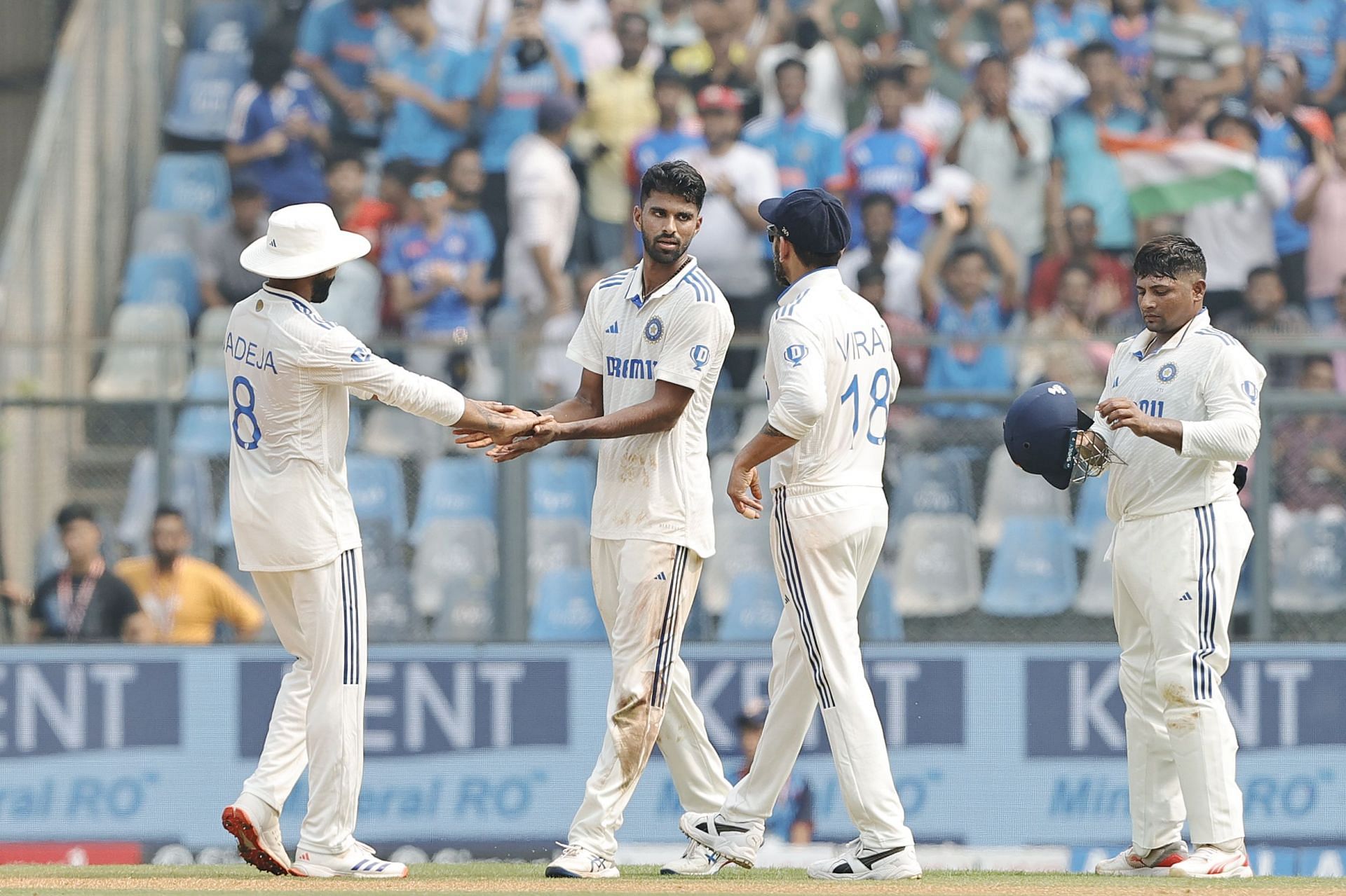 Washington Sundar is again on a role against New Zealand. (BCCI)