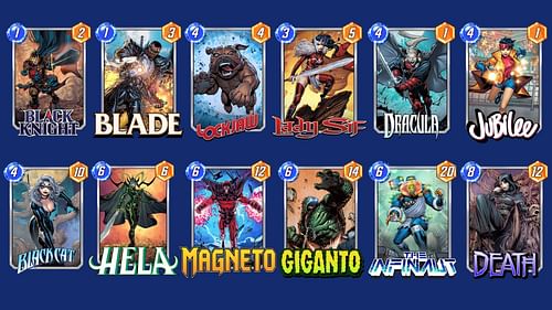 The Big Bang Resurrection deck is one of the best Marvel Snap Hela decks overall (Image via Nuverse)