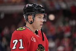 Taylor Hall makes his feelings known about "unexpected" healthy scratch by Blackhawks HC