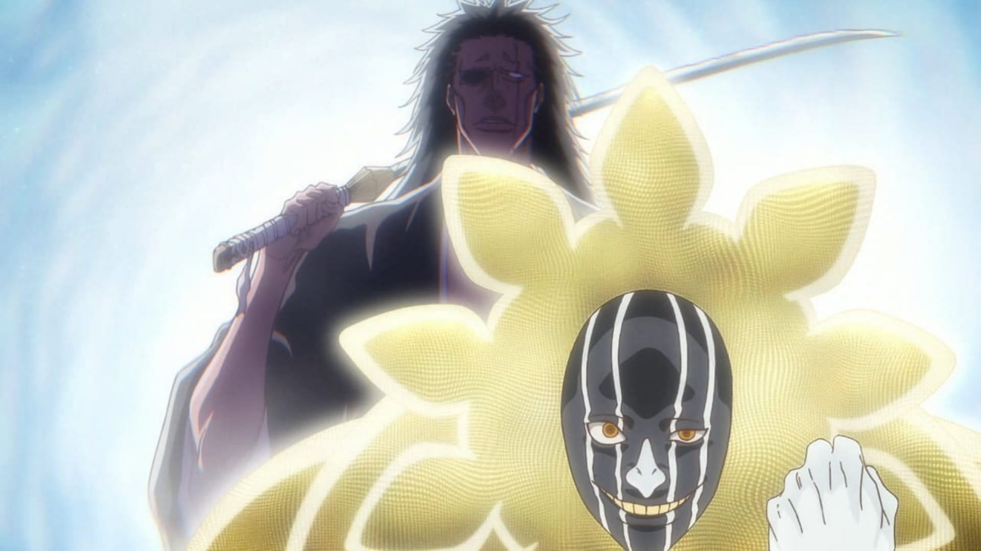 Mayuri and Kenpachi Zaraki (Image via Pierrot Films)