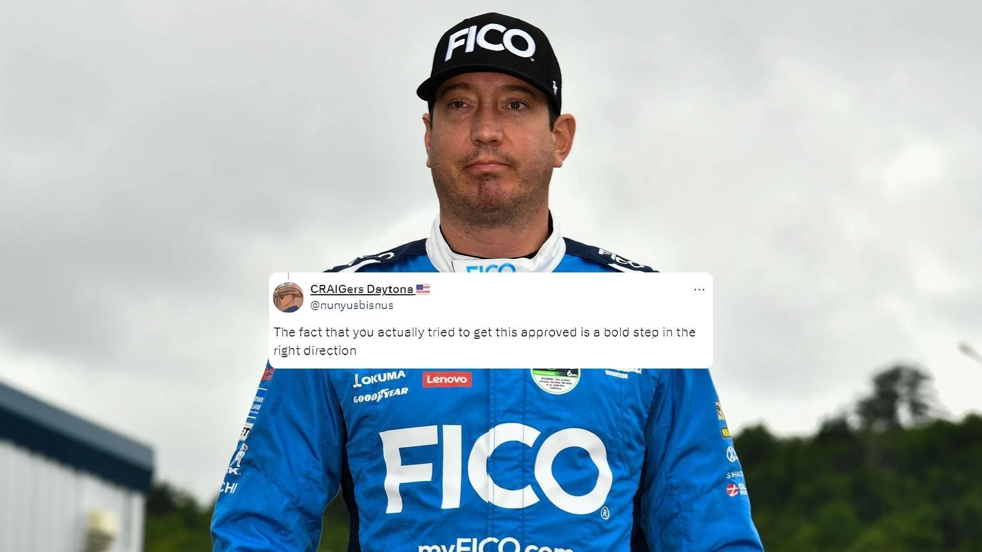 Fans react to Kyle Busch