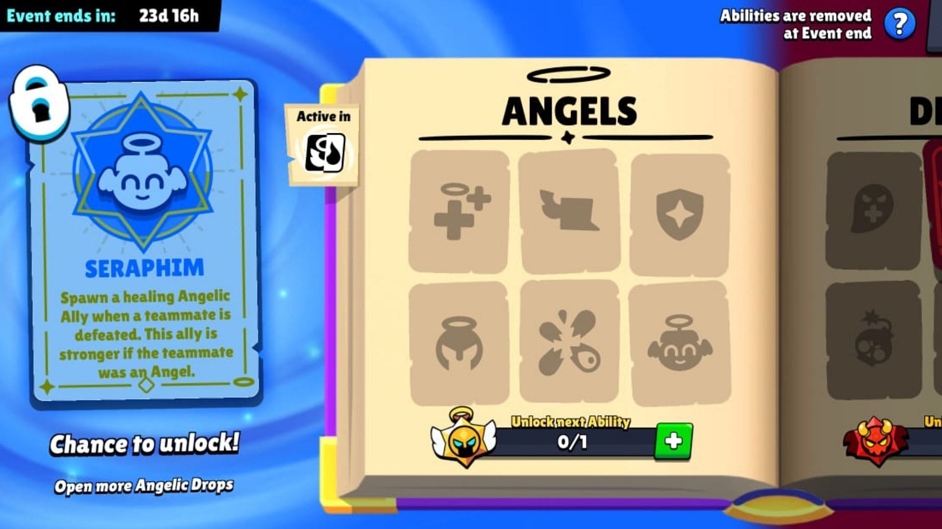 Seraphim Angelic ability (Image via Supercell)