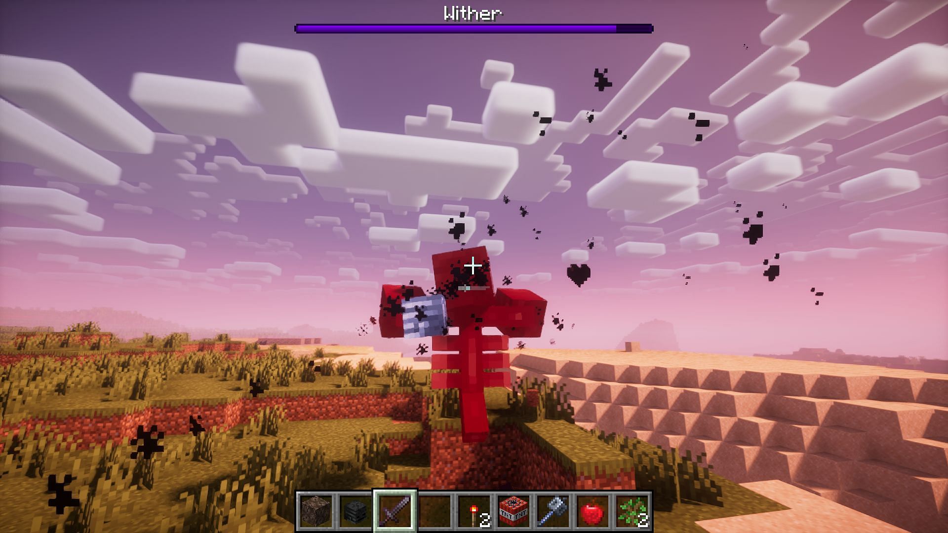 The Wither boss is quite agile (Image via Mojang Studios)