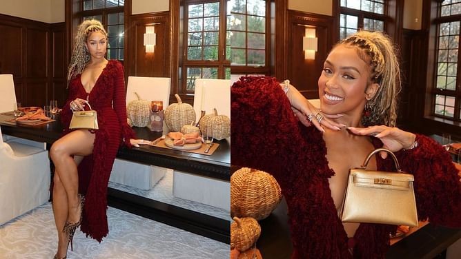 IN PHOTOS: Deshaun Watson's girlfriend Jilly Anais flaunts $48,600 Hermes Mini Kelly at Thanksgiving