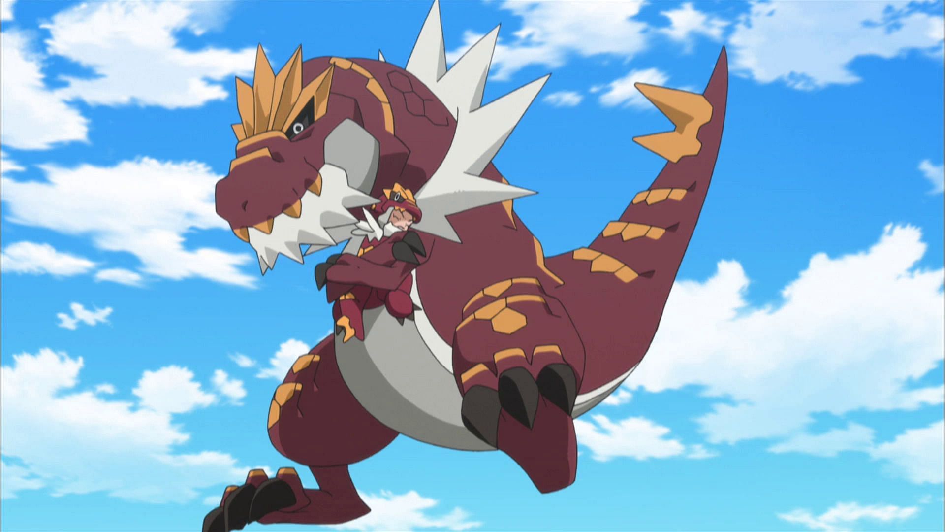 Tyrantrum perfectly embodies the idea of a T-Rex from the Pokemon world (Image via The Pokemon Company)