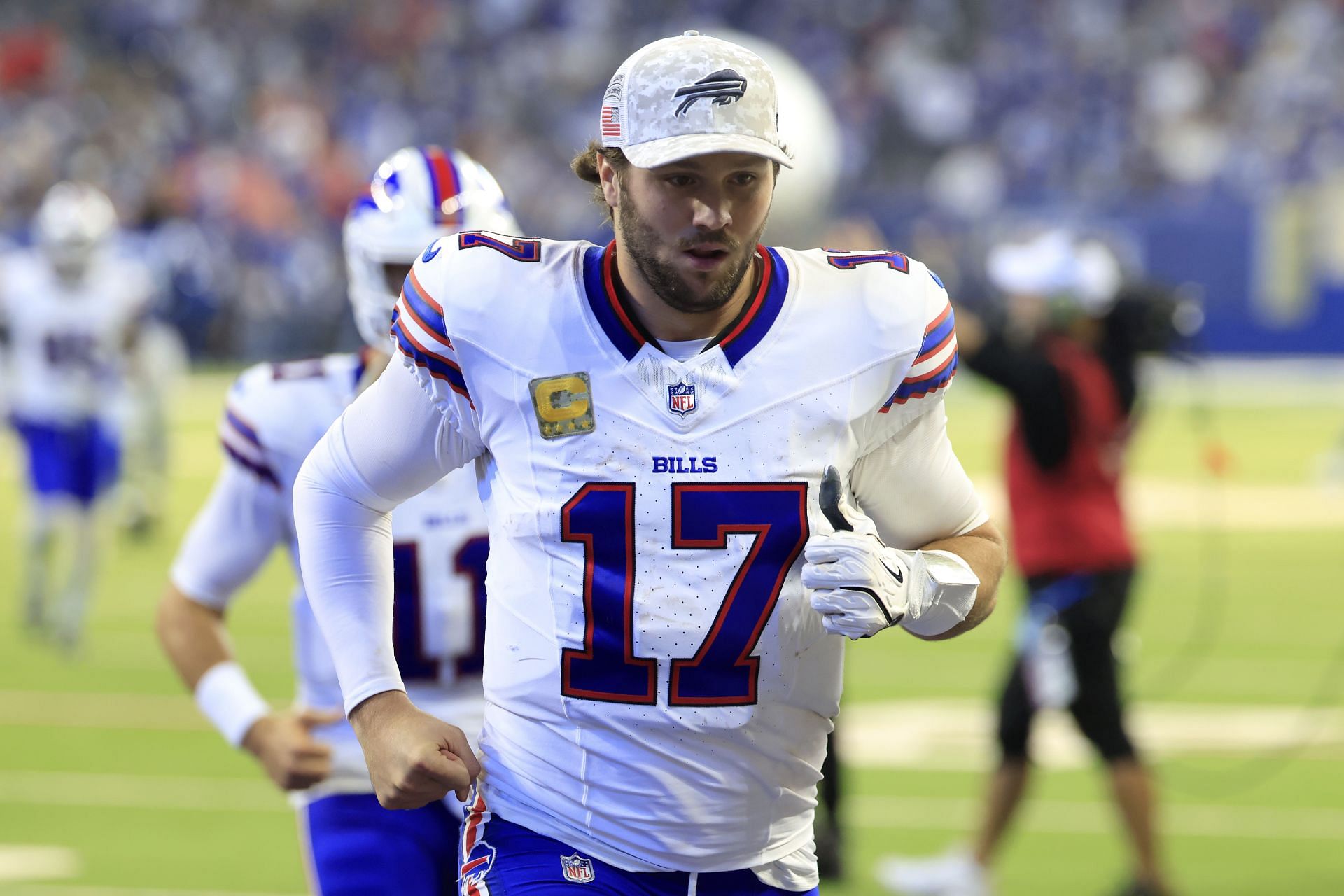 Josh Allen at Buffalo Bills vs. Indianapolis Colts - Source: Getty