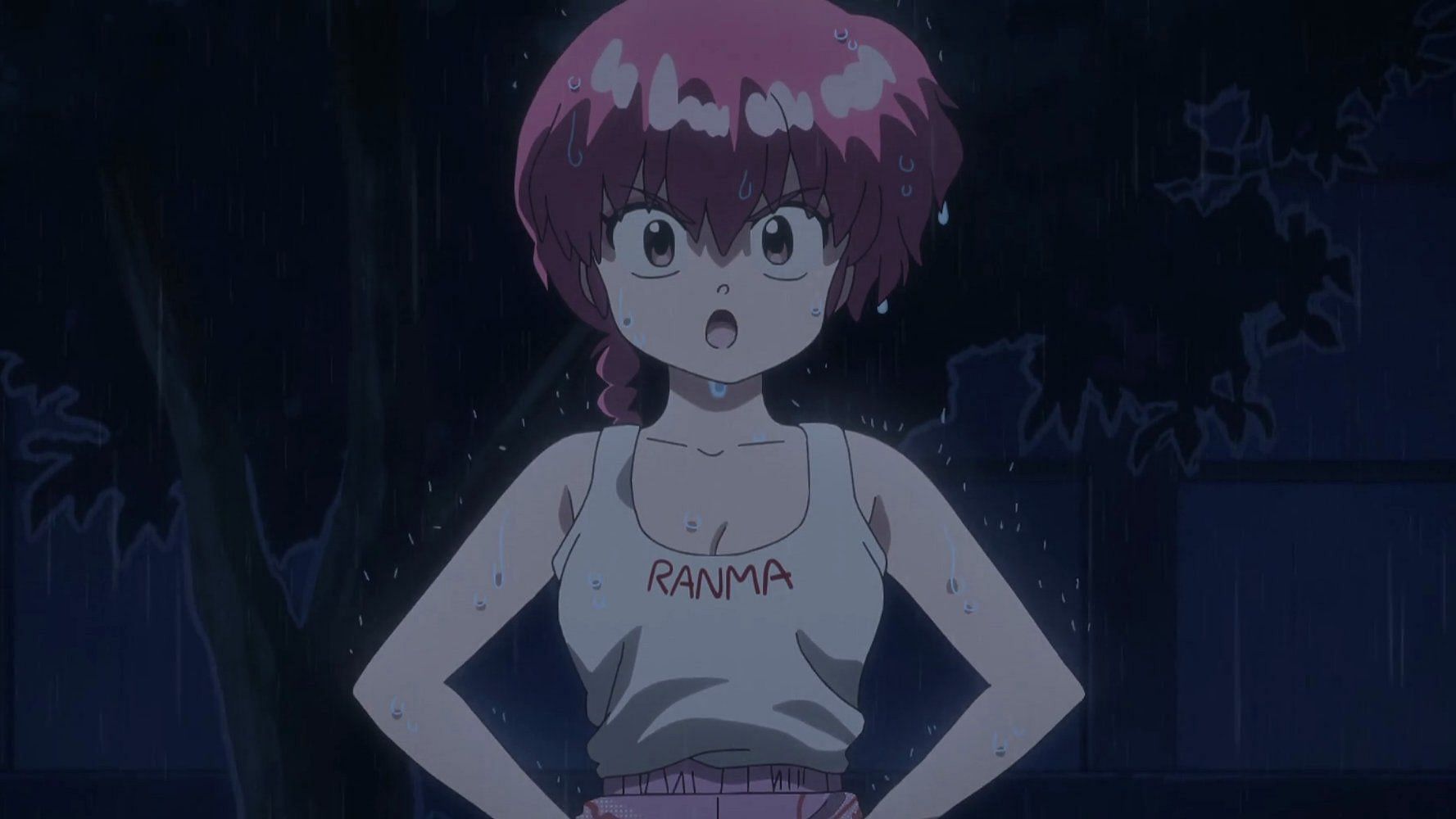 Female Ranma as seen in the most recent episode (Image via MAPPA).