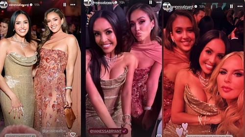 Kobe Bryant's wife Vanessa Bryant attended the Baby2Baby Gala with Jessica Alba. (Credits: @vanessabryant/Instagram)