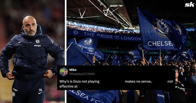 "Why the hell is he not starting", "Annoyed by this" - Chelsea fans unhappy with star's exclusion from XI to face Manchester United