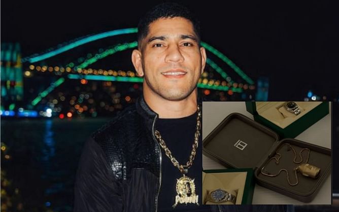 Alex Pereira shows gratitude to Jeweler who gifted him 'Stone Face' chain: "Your thoughtfulness in including my children"