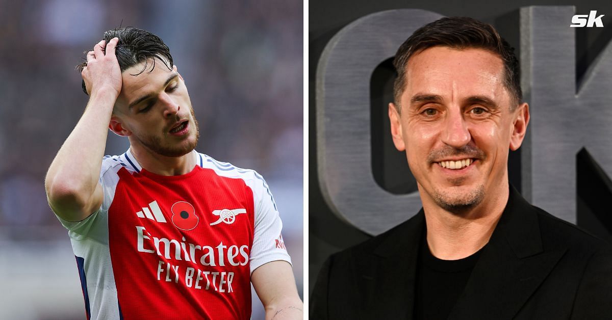 The Gunners have been backed to win the league title by Gary Neville.