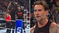 [PHOTO] CM Punk DIDN'T DO The Bloodline pose with Roman Reigns and others after SmackDown went off-air