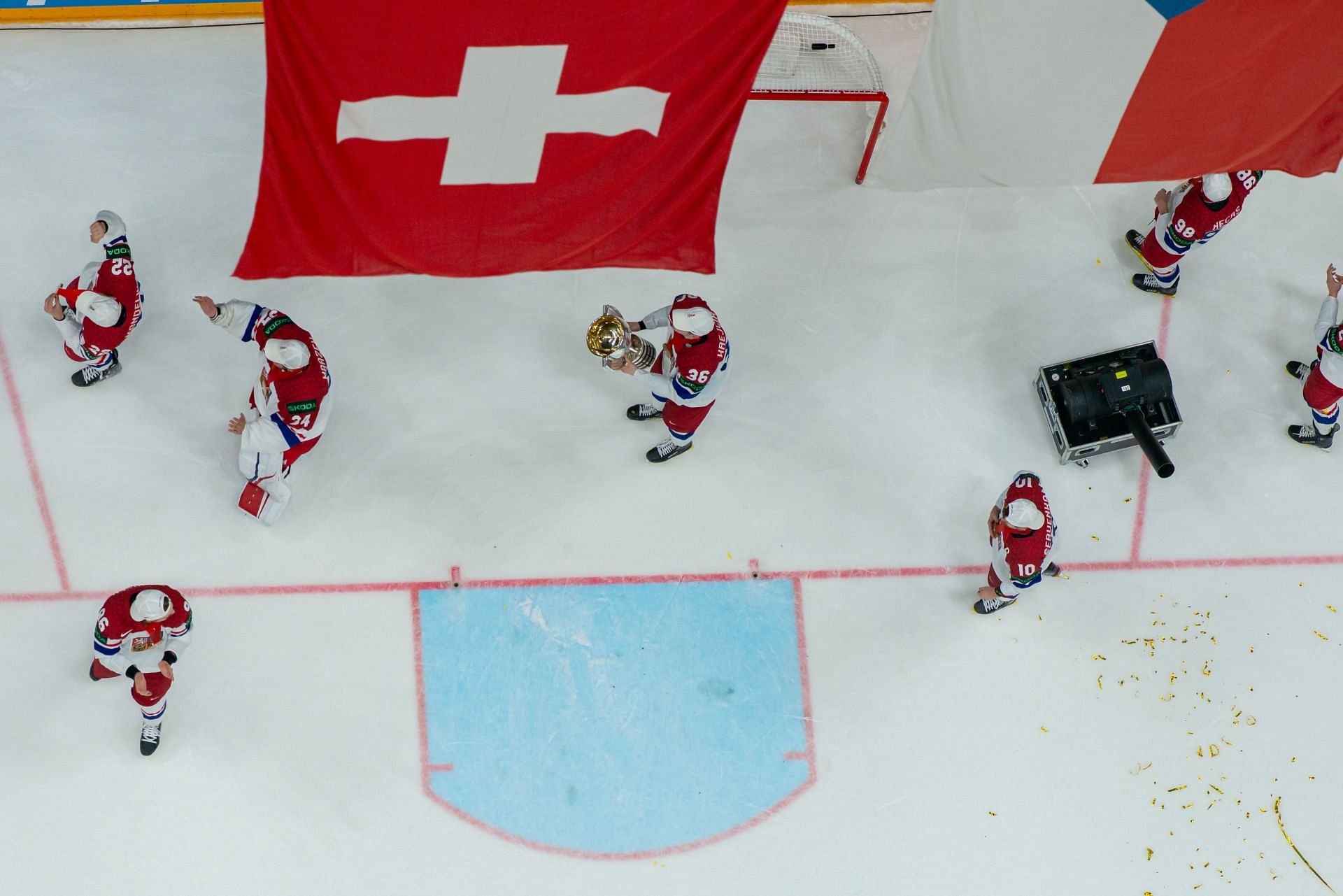 Switzerland v Czech Republic - Final - 2024 IIHF Ice Hockey World Championship Czechia - Source: Getty