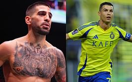 "Ronaldo's not wrong"- Former UFC women's title challenger weighs in on Ilia Topuria’s reaction to Cristiano Ronaldo’s criticism