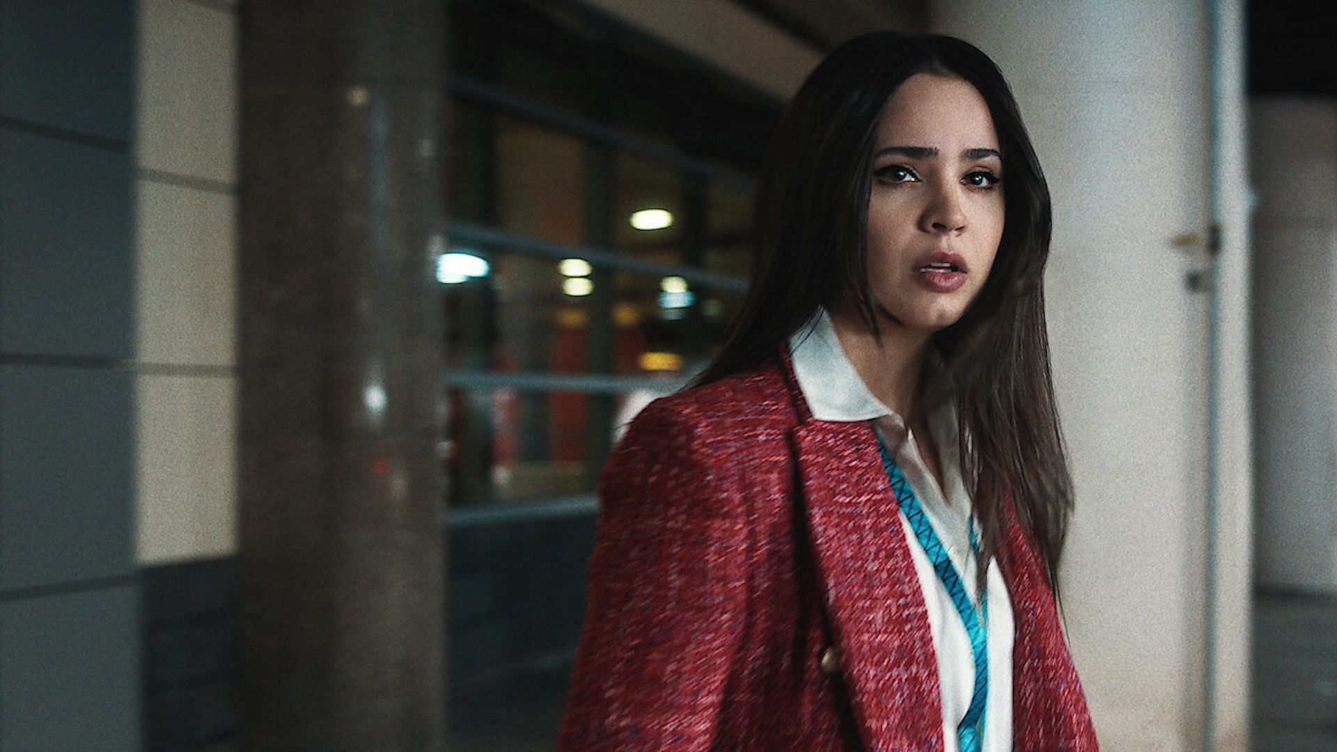 Sofia Carson plays Nora (Image via Netflix)