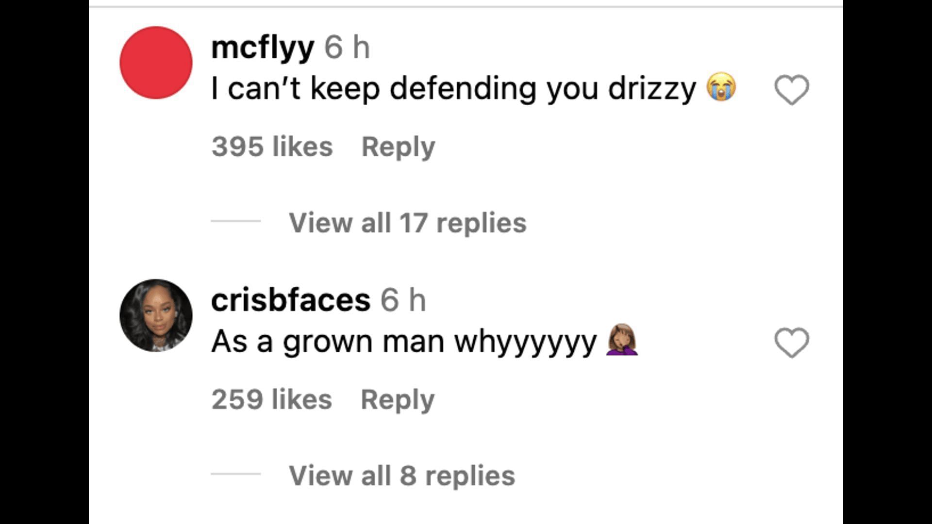 Netizens comment on Drizzy&#039;s new look with pigtails (Image via Instagram/@theshaderoom)