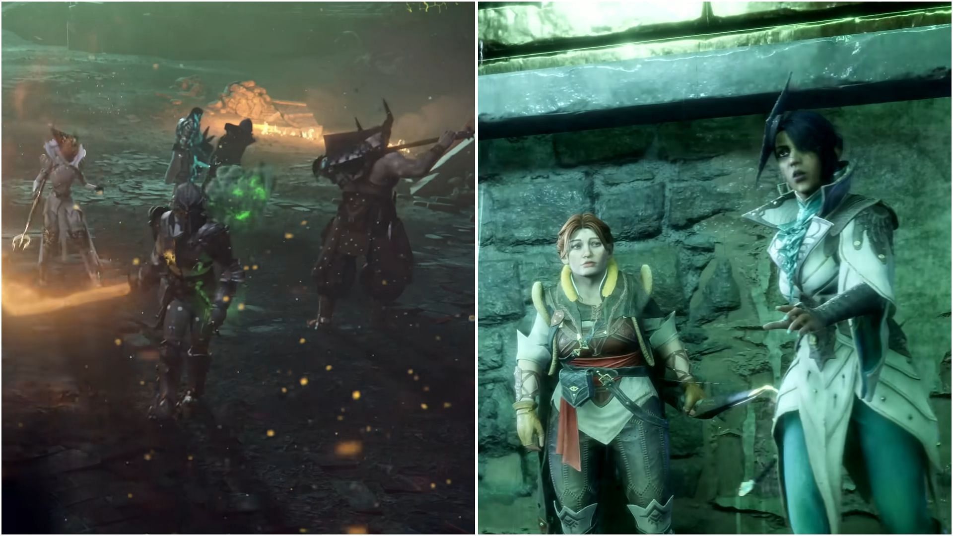 Dragon Age is a game focused around commanding both the protagonist and his companions (Images via Youtube/@dragonage)