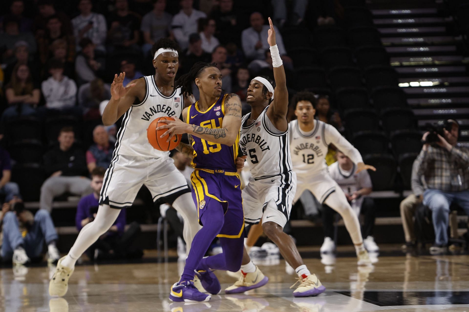 COLLEGE BASKETBALL: MAR 02 LSU at Vanderbilt - Source: Getty