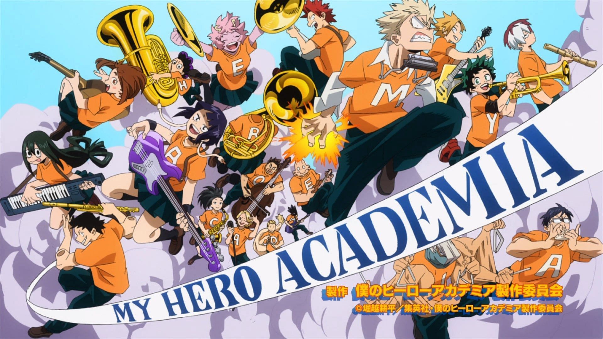 A promotional image of the School Festival arc in the anime (Image via Bones).