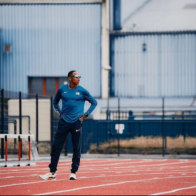 Quincy Wilson representing Team US at 2024 Paris Olympics/ Source: Instagram/ @_quincy_wilson