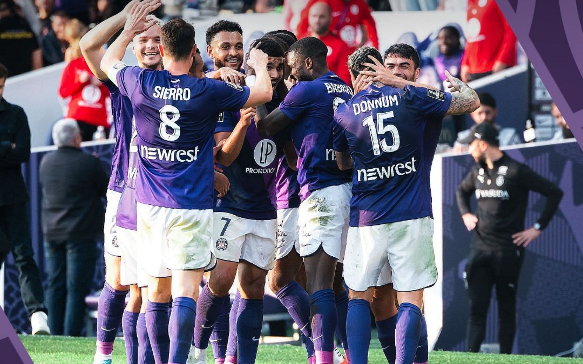 Can Toulouse beat managerless Rennes this weekend? [Image: @ToulouseFC on X]