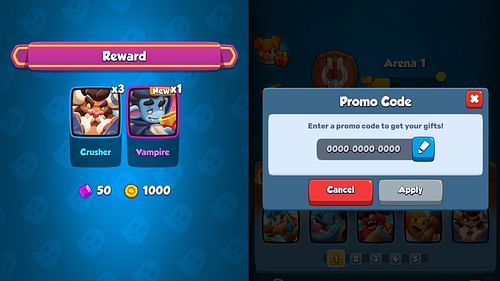 If the code is valid, you will see an animation of the chest opening along with a list of rewards (Image via MY.GAMES B.V.)