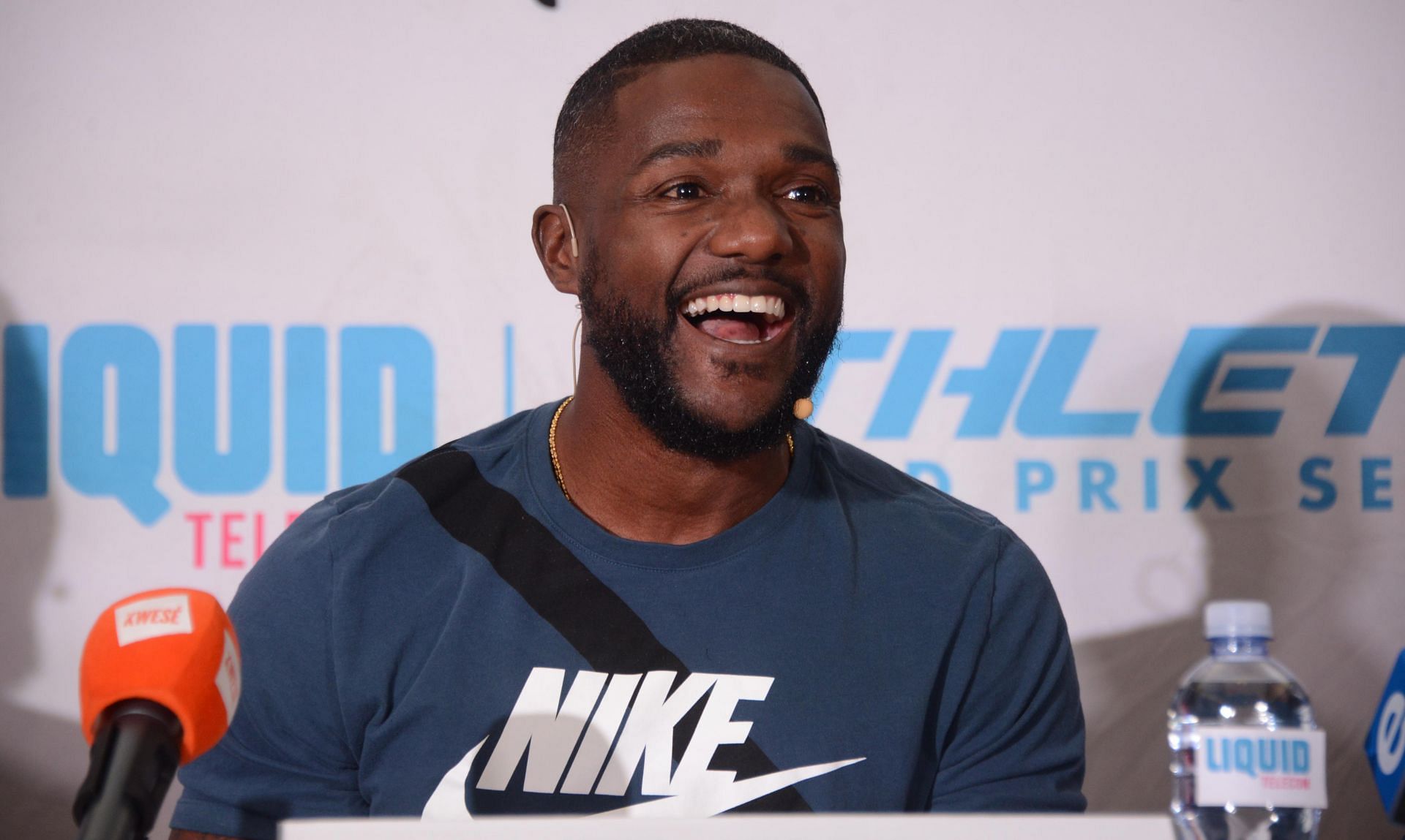 US sprinter Justin Gatlin media conference in South Africa - Source: Getty