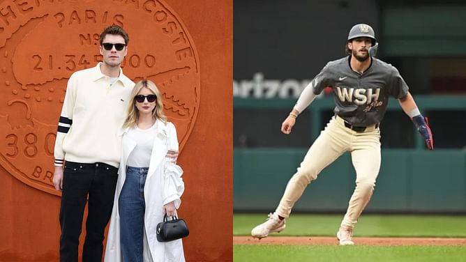 WATCH: Emma Roberts' fiancee almost breaks rare 132/150 Dylan Crews 'Gladiator' baseball card