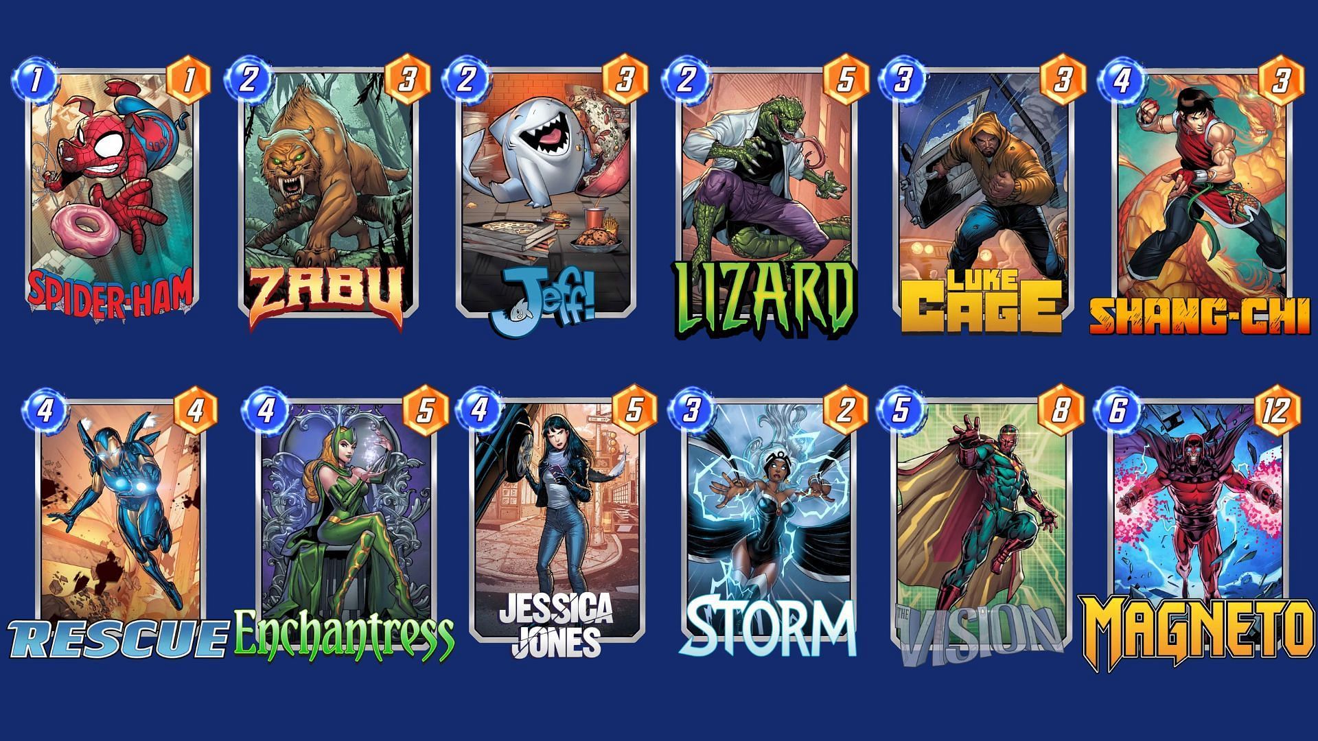 The Magneto Control Deck is one of the best Marvel Snap Magneto decks overall (Image via Nuverse)