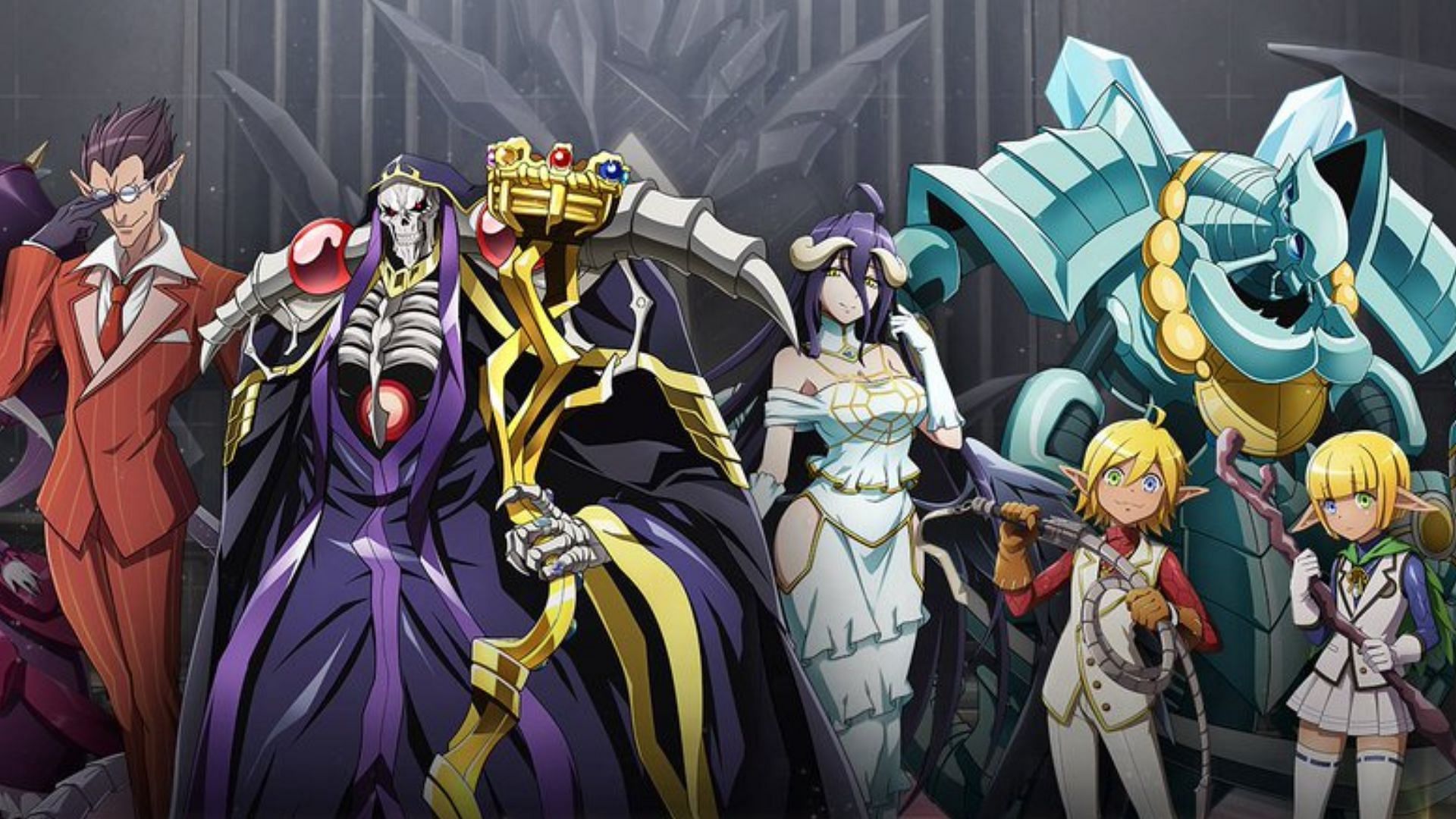 Lord of Nazarick features a diverse range of units (Image via Crunchyroll, LLC)