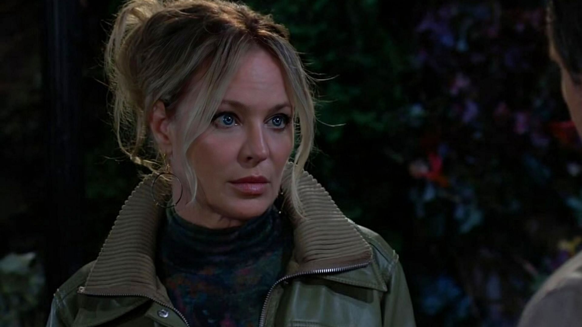 Sharon Newman in a still from The Young and the Restless (via CBS)