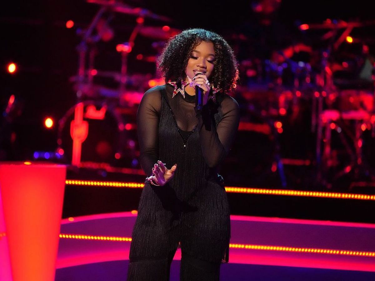 Aliyah Khaylyn from The Voice season 26 (Image via Instagram/@aliyahkhaylyn)