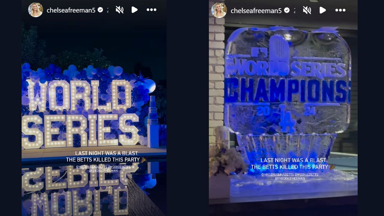 Screenshots of Chelsea Freeman&#039;s Instagram Story (Images from- Instagram.com/@chelseafreeman5 IG Stories)