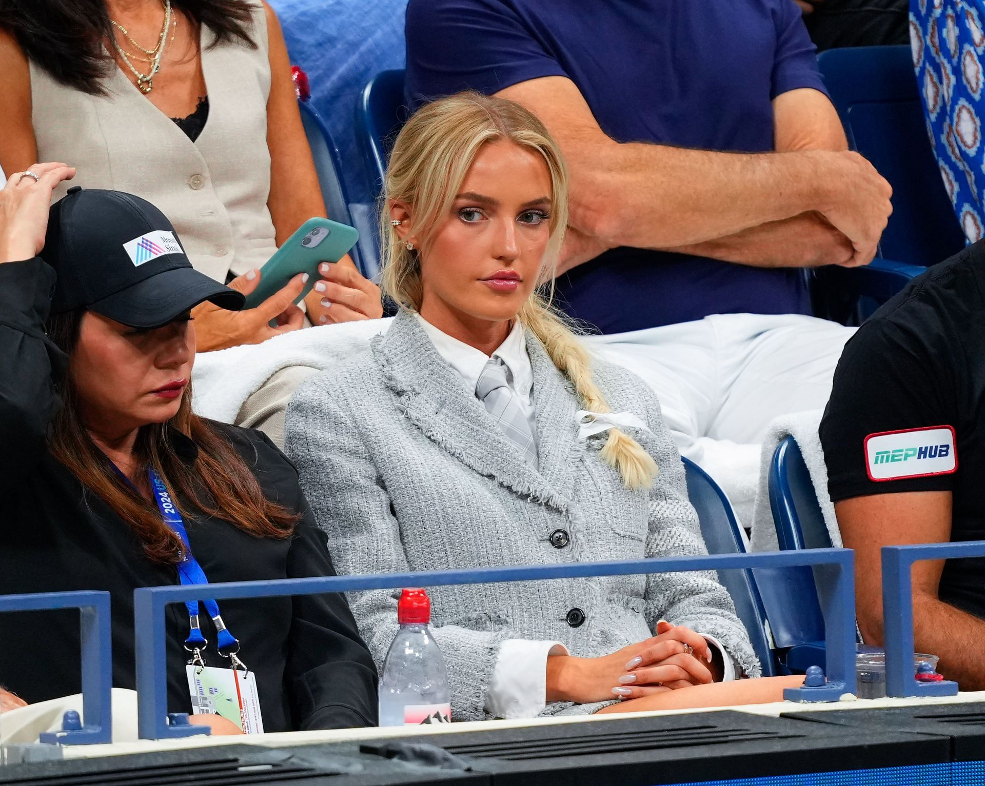 Morgan Riddle at the 2024 US Open Tennis Championships- (Source: Getty)