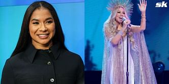 Jordan Chiles pens a heartfelt message as she meets Mariah Carey during Christmas Time tour