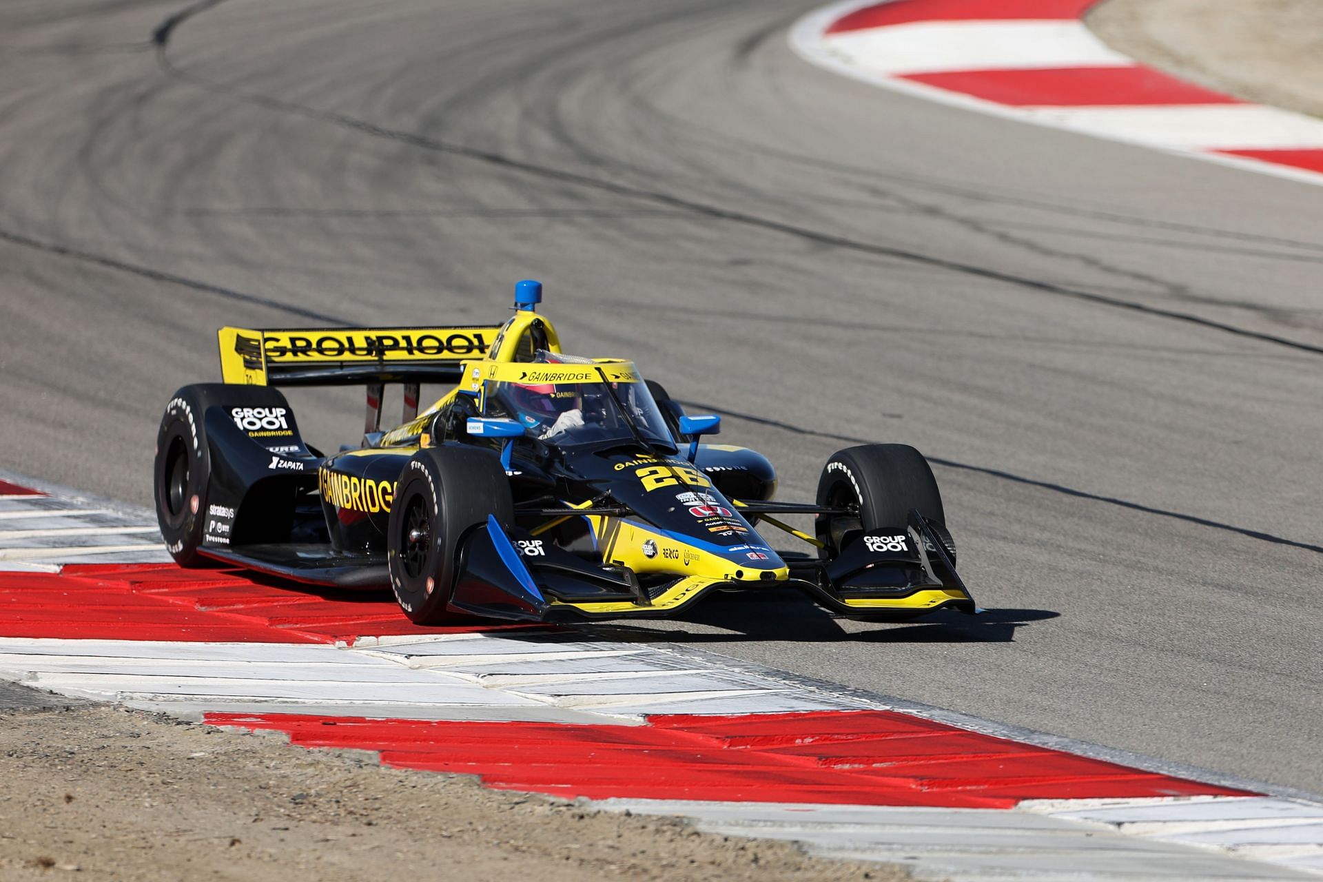 Colton Herta driving a Honda for Andretti Global during the Indycar Series Test - Day 1 - Source: Getty