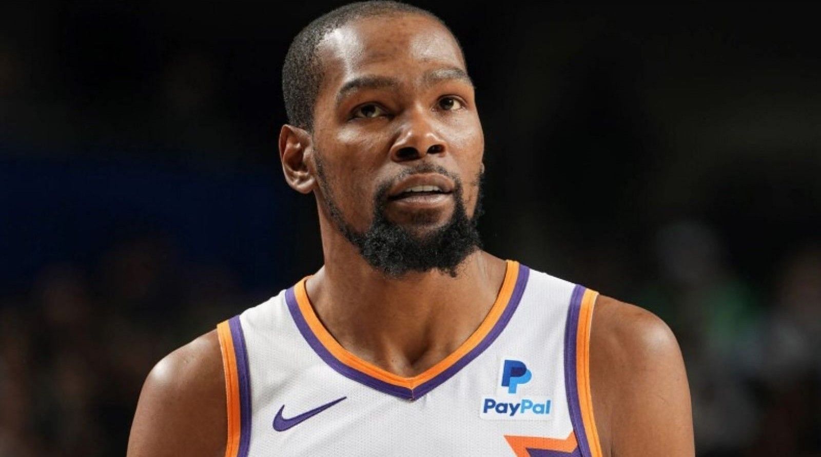 Kevin Durant shuns NBA icons for his dream 4x4 football squad. (Photo from NBA.com)