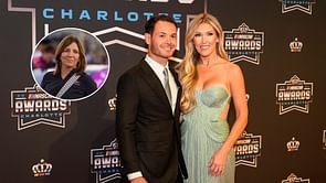 Kelley Earnhardt's two-word reaction to Kyle Larson's wife Katelyn's birthday tribute to her mom
