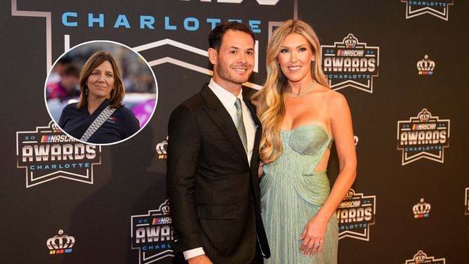 Kelley Earnhardt's two-word reaction to Kyle Larson's wife Katelyn's birthday tribute to her mom