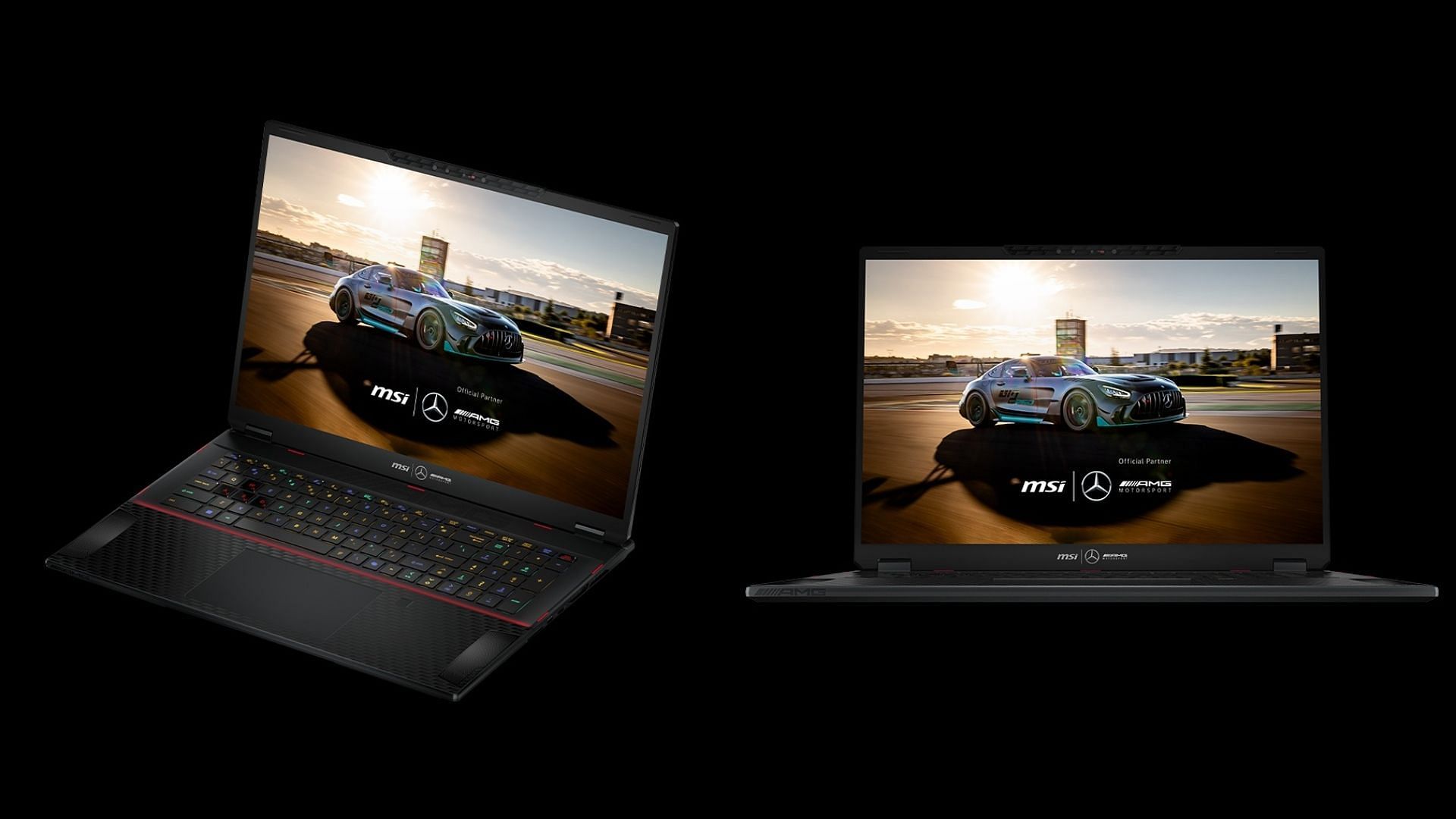 The Stealth 18 Mercedes AMG Motorsport Edition Gaming Laptop is a brilliant choice for gamers (Image via MSI)