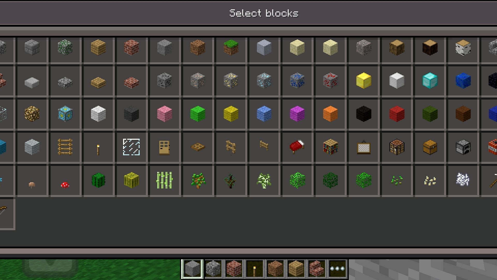 Despite being a lite version, PE Lite offered a host of features to players (Image via Mojang Studios)