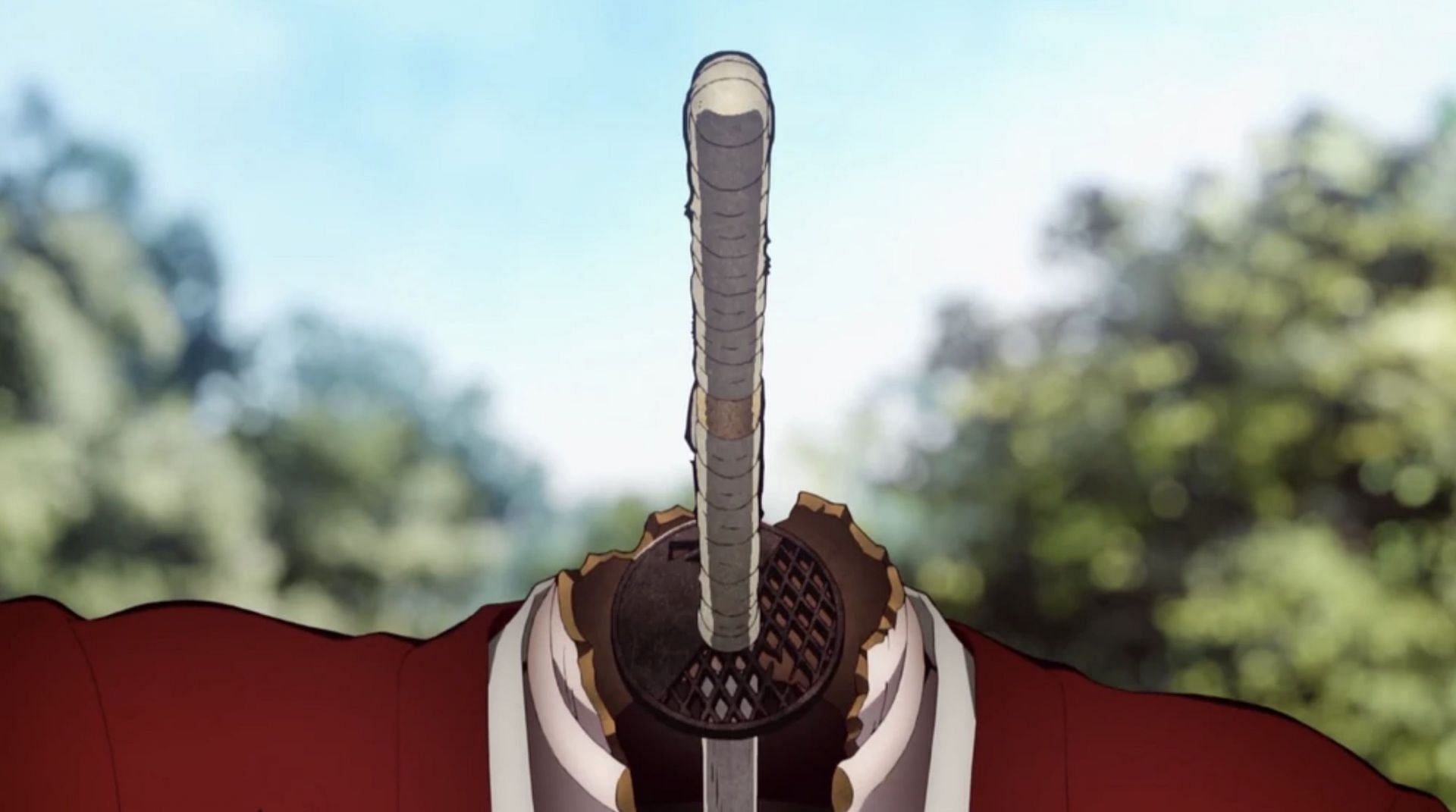 Yoriichi&#039;s sword inside Type Zero doll (Image via ufotable)